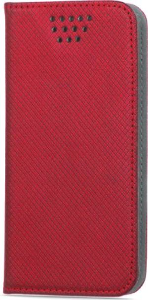 GreenGo Pokrowiec Smart Universal Magnet 4,5-5,0" 69x141 czerwony (GSM023417) 1