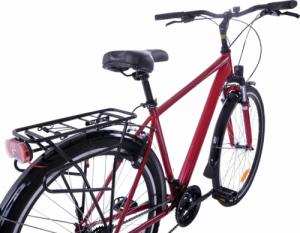 Fuzlu Rower trekkingowy Fuzlu Core męski stal AMT czerwony 2