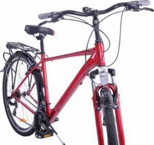 Fuzlu Rower trekkingowy Fuzlu Core męski stal AMT czerwony 3