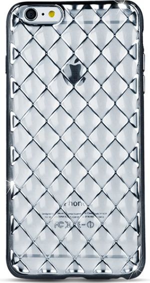 GreenGo Nakładka Grid Case do Huawei Y6 II srebrna - GSM022869 1