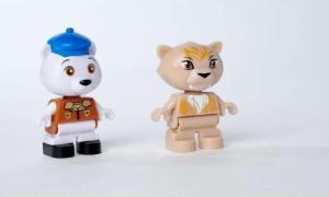 Big Aquaplay zestaw Tor wodny Polar + figurki 3