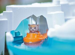 Big Aquaplay zestaw Tor wodny Polar + figurki 10