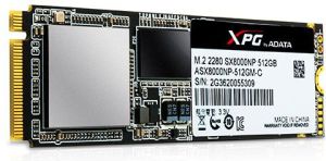 Dysk SSD ADATA 512 GB M.2 2280 PCI-E x4 Gen3 NVMe (ASX8000NP-512GM-C) 1