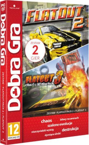 Zestaw 2 gier: Flatout Pack 2 i Flatout 3 PC 1