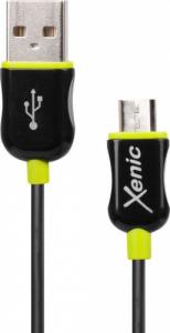 Kabel USB Xenic USB-A - microUSB 1.2 m Czarny 1