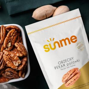 Sunme Orzechy Pecan (Pekan) połówki 250 gram 1