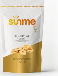 Sunme Chipsy bananowe 0,5 kg 2