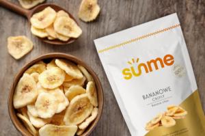 Sunme Chipsy bananowe 0,5 kg 6