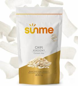 Sunme Chipsy kokosowe 0,4 kg 2