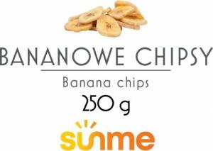 Sunme Chipsy bananowe 250 g 1
