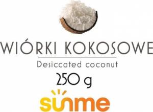 Sunme Wiórki kokosowe 0,25 kg 1
