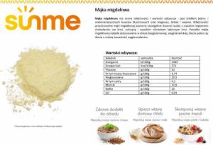 Sunme Mąka migdałowa 1 kg 2