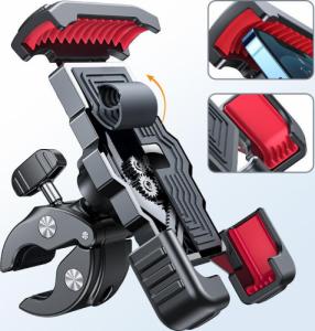 Wozinsky Uchwyt Na Rower Do Telefonu Metalowy Pancerny / Na Hulajnogę / Motor 4