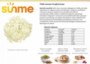 Sunme Płatki owsiane bezglutenowe 5 kg 2