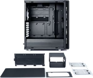 Obudowa Fractal Design Define C Midi-Tower, Czarny, Okno (FD-CA-DEF-C-BK-W) 15
