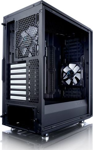 Obudowa Fractal Design Define C Midi-Tower, Czarny, Okno (FD-CA-DEF-C-BK-W) 2