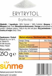 Sunme Erytrytol 250 gram 3