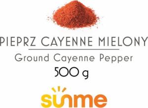 Sunme Pieprz cayenne mielony 500 gram 1