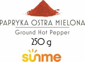 Sunme Papryka ostra mielona 250 gram 1