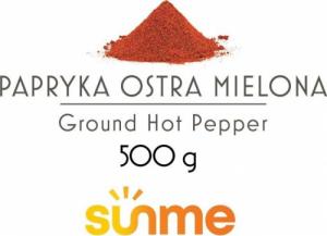 Sunme Papryka ostra mielona 500 gram 1