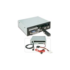 Kieszeń Lindy HDD + 2x USB, zatoka 5.25" (20966) 1
