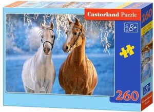 Castorland Puzzle Zimowe konie (220325) 1