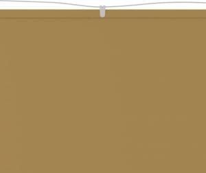 vidaXL Markiza pionowa, beżowa, 140x600 cm, tkanina Oxford 2