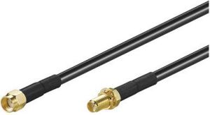 Kabel MicroConnect Antenowy 5m czarny (51678) 1