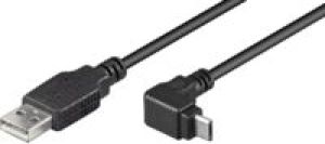Kabel USB MicroConnect microUSB 1.8m Czarny (USBABMICRO18A) 1