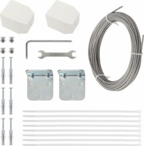 vidaXL Parawan balkonowy, jasnozielony, 160x240 cm, tkanina Oxford 5