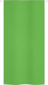 vidaXL Parawan balkonowy, jasnozielony, 120x240 cm, tkanina Oxford 2