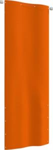 vidaXL Parawan balkonowy, pomarańczowy, 80x240 cm, tkanina Oxford 1