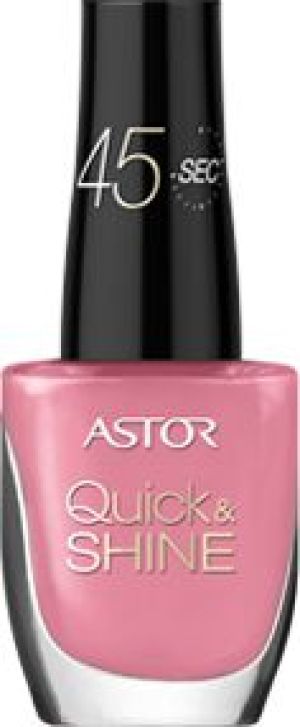 Astor  Quick & Shine Nail Polish 8ml 612 Package It Pink 1