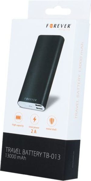 Powerbank Forever TB-013 13000 mAh Czarny  (GSM021204) 2