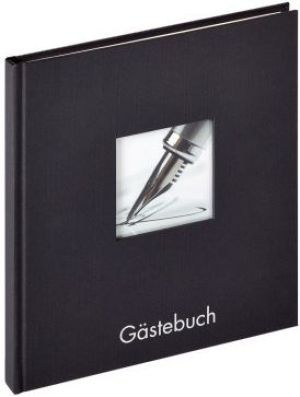 Walther Walther Fun Guestbook black 23x25, 72 white Pages (GB-205-B) 1