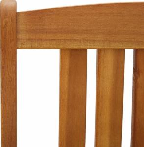 vidaXL Krzesła ogrodowe, 6 szt., lite drewno akacjowe 6