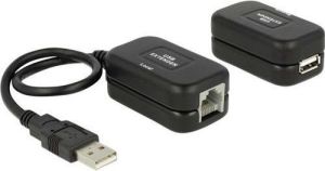 Adapter USB Lindy USB - RJ45 Czarny  (32686) 1