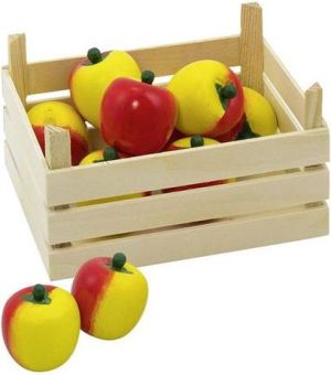 Goki Owoce w skrzynce, jabłka, 10 elementów (51665) 1