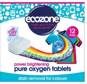 Ecozone Odplamiacz do kolorów Pure oxygen, 12 tabletek (ECZ07358) 1