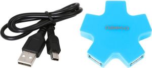 HUB USB Omega 4x USB-A 2.0 (OUH24SBL) 2