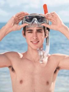 Bestway Zestaw Do Nurkowania Szary Maska, Płetwy, Rurka 25020 3