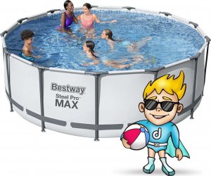 Bestway Basen Ogrodowy Stelażowy 396 x 122 cm 5618W 3