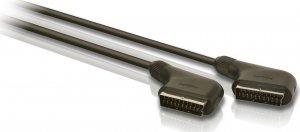 Kabel Philips Scart - Scart 1.5m czarny (SWV2540W/10) 1