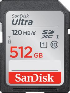 Karta SanDisk Ultra SDXC 512 GB Class 10 UHS-I/U1  (SDSDUN4-512G-GN6IN) 1