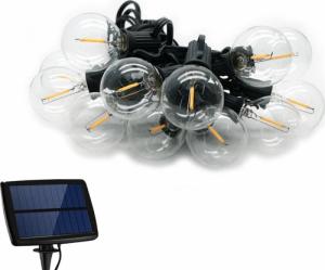 Forever TelForceOne Girlanda świetlna 5,5m zewnętrzna + 10 żarówek G40 solarna IP44 4
