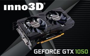 Karta graficzna Inno3D GeForce GTX 1050 Twin X2 2GB GDDR5 (128 Bit) DP, HDMI, DVI-D, BOX (N1050-1DDV-E5CM) 2