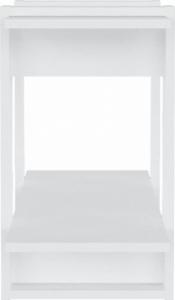 vidaXL vidaXL Regał na książki/przegroda, biały, 80x30x51 cm 6