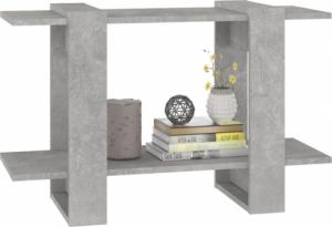 vidaXL vidaXL Regał na książki/przegroda, szarość betonu, 80x30x51 cm 4