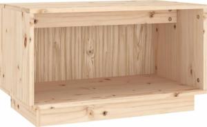 vidaXL vidaXL Szafka pod telewizor, 60x35x35 cm, lite drewno sosnowe 2