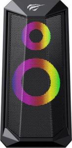Głośniki komputerowe Havit SK202 2.0 RGB (czarne) 2